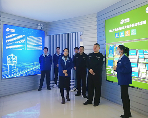 保障營商，警務(wù)護(hù)航｜德城公安代表團(tuán)受邀蒞臨集團(tuán)參觀